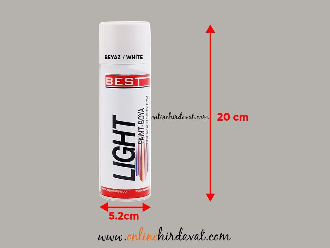 Best Sprey Boya 250 ml Beyaz Online Hırdavat